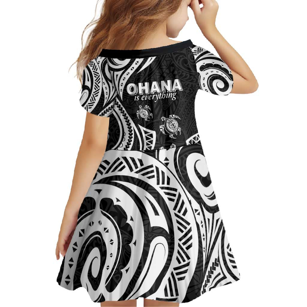 Hawaii Ohana Means Family Family Matching Off Shoulder Maxi Dress and Hawaiian Shirt Sea Turtle Polynesian Style LT05 - Polynesian Pride