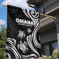 Hawaii Ohana Means Family Garden Flag Sea Turtle Polynesian Style LT05 - Polynesian Pride