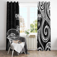 Hawaii Ohana Means Family Window Curtain Sea Turtle Polynesian Style LT05 - Polynesian Pride