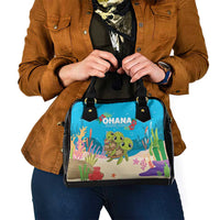 Ohana Hawaii Shoulder Handbag Kawaii Family Turtle LT05 - Polynesian Pride