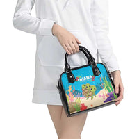 Ohana Hawaii Shoulder Handbag Kawaii Family Turtle LT05 - Polynesian Pride