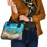Ohana Hawaii Shoulder Handbag Kawaii Family Turtle LT05 - Polynesian Pride