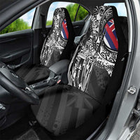 Hawaii King Flag Car Seat Cover Hawaiian Maile Lei LT05 - Polynesian Pride