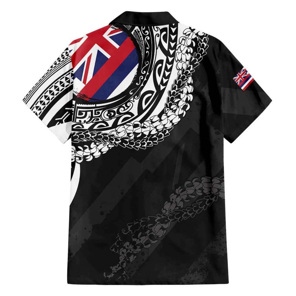 Hawaii King Flag Hawaiian Shirt Hawaiian Maile Lei LT05 - Polynesian Pride