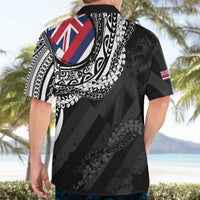Hawaii King Flag Hawaiian Shirt Hawaiian Maile Lei LT05 - Polynesian Pride