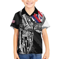 Hawaii King Flag Hawaiian Shirt Hawaiian Maile Lei LT05 - Polynesian Pride