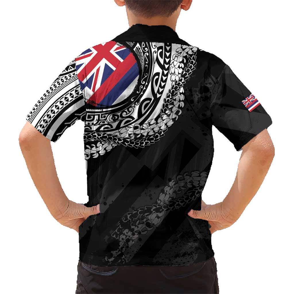 Hawaii King Flag Hawaiian Shirt Hawaiian Maile Lei LT05 - Polynesian Pride
