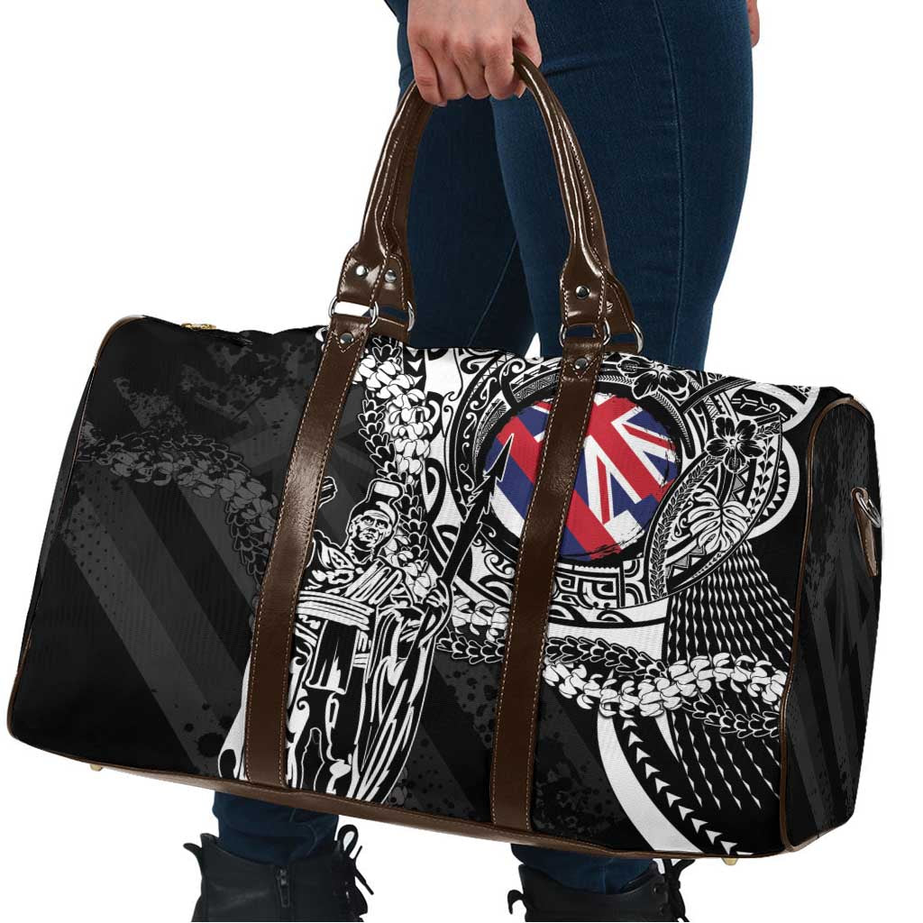 Hawaii King Flag Travel Bag Hawaiian Maile Lei LT05 - Polynesian Pride