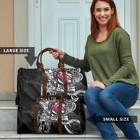 Hawaii King Flag Travel Bag Hawaiian Maile Lei LT05 - Polynesian Pride