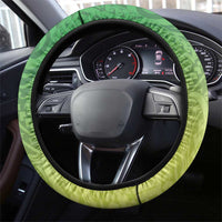New Zealand Cook Islands Steering Wheel Cover Maori Tiki With Circle Stars Turtle LT05 - Polynesian Pride