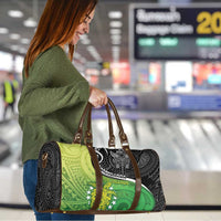 New Zealand Cook Islands Travel Bag Maori Tiki With Circle Stars Turtle LT05 - Polynesian Pride