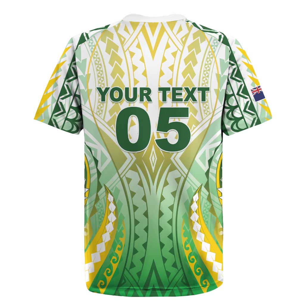 Custom Cook Islands Rugby Rugby Jersey Unique Style White Version - Polynesian Pride