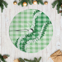 Green Hawaii Palaka Tree Skirt Hawaiian Honohono Lei LT05 Casual Green - Polynesian Pride