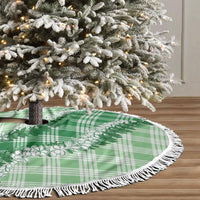 Green Hawaii Palaka Tree Skirt Hawaiian Honohono Lei LT05 - Polynesian Pride