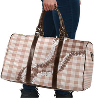Beige Hawaii Palaka Travel Bag Hawaiian Honohono Lei LT05 - Polynesian Pride
