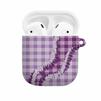 Violet Hawaii Palaka AirPods Case Hawaiian Honohono Lei