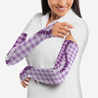 Violet Hawaii Palaka Arm Sleeves Hawaiian Honohono Lei