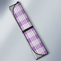 Violet Hawaii Palaka Auto Sun Shade Hawaiian Honohono Lei