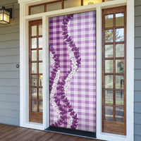 Violet Hawaii Palaka Door Cover Hawaiian Honohono Lei LT05 - Polynesian Pride
