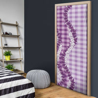 Violet Hawaii Palaka Door Cover Hawaiian Honohono Lei LT05 - Polynesian Pride
