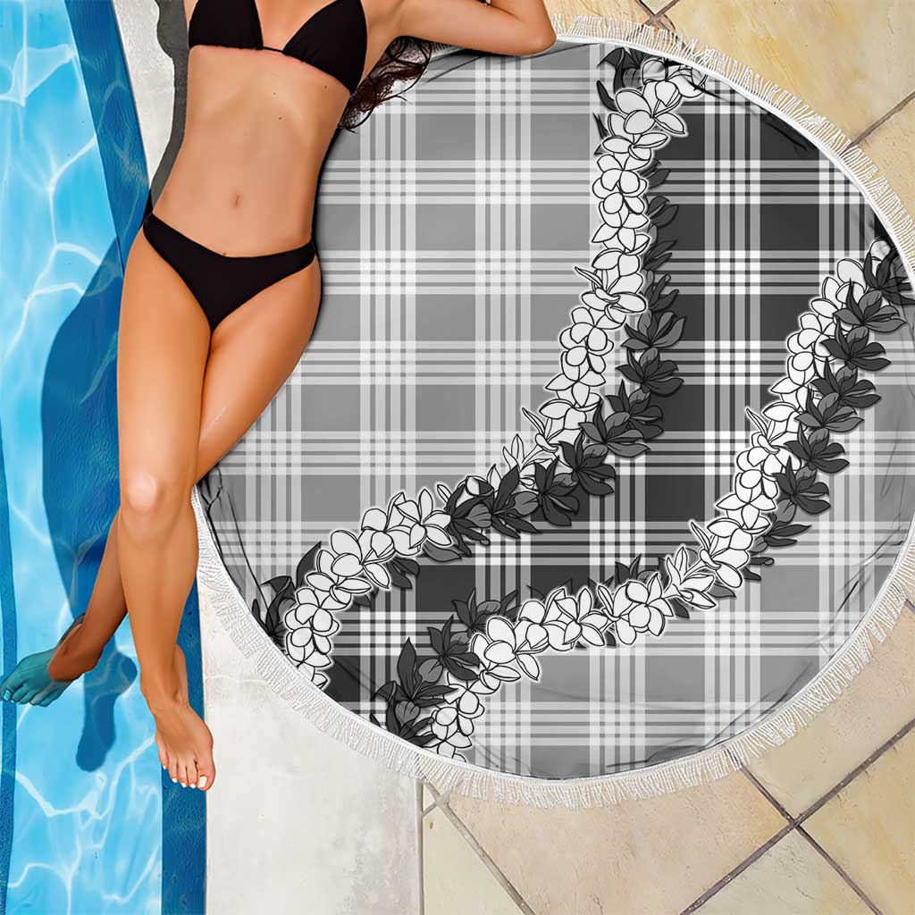 Gray Hawaii Palaka Beach Blanket Hawaiian Honohono Lei