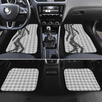 Gray Hawaii Palaka Car Mats Hawaiian Honohono Lei LT05 Set 4pcs Gray - Polynesian Pride