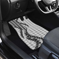 Gray Hawaii Palaka Car Mats Hawaiian Honohono Lei LT05 - Polynesian Pride
