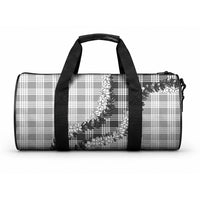 Gray Hawaii Palaka Duffle Bag Hawaiian Honohono Lei