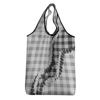 Gray Hawaii Palaka Grocery Bag Hawaiian Honohono Lei