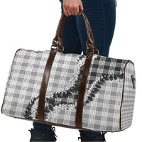 Gray Hawaii Palaka Travel Bag Hawaiian Honohono Lei