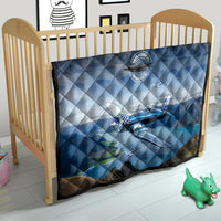 New Zealand Wanaka Air Show Quilt With Maori Pattern LT05 - Polynesian Pride