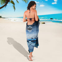 New Zealand Wanaka Air Show Sarong With Maori Pattern