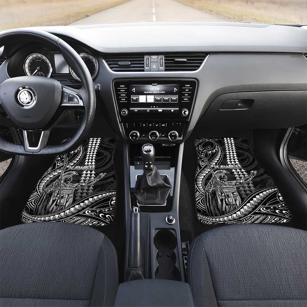 Hawaii King Kamehameha The Great Car Mats Black Tribal Tattoo