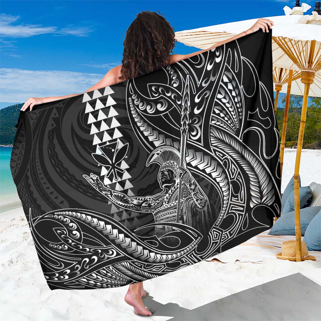 Hawaii King Kamehameha The Great Sarong Black Tribal Tattoo