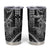 Hawaii King Kamehameha The Great Tumbler Cup Black Tribal Tattoo