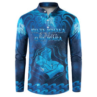 Personalised New Zealand Mother's Day Button Sweatshirt Ko Te Whaea Te Takere O Te Waka