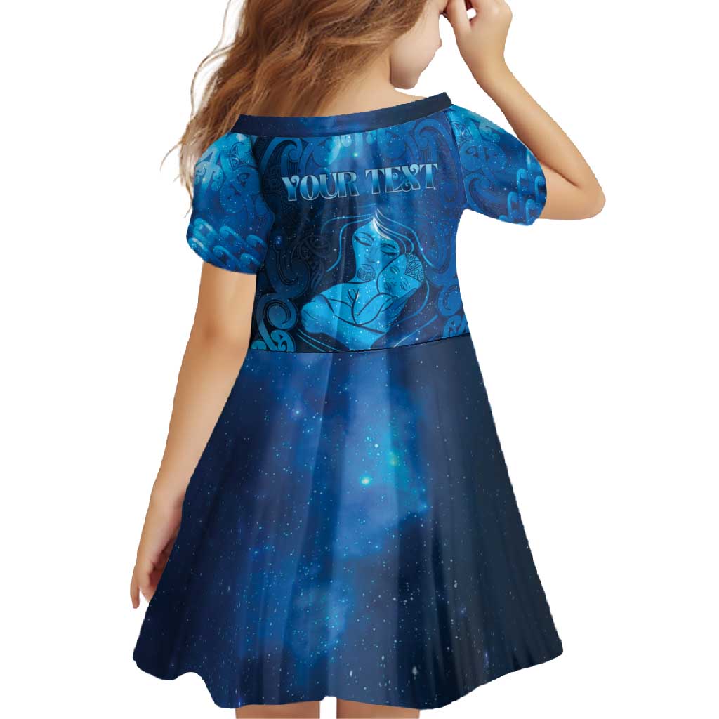 Personalised New Zealand Mother's Day Family Matching Mermaid Dress and Hawaiian Shirt Ko Te Whaea Te Takere O Te Waka LT05 - Polynesian Pride