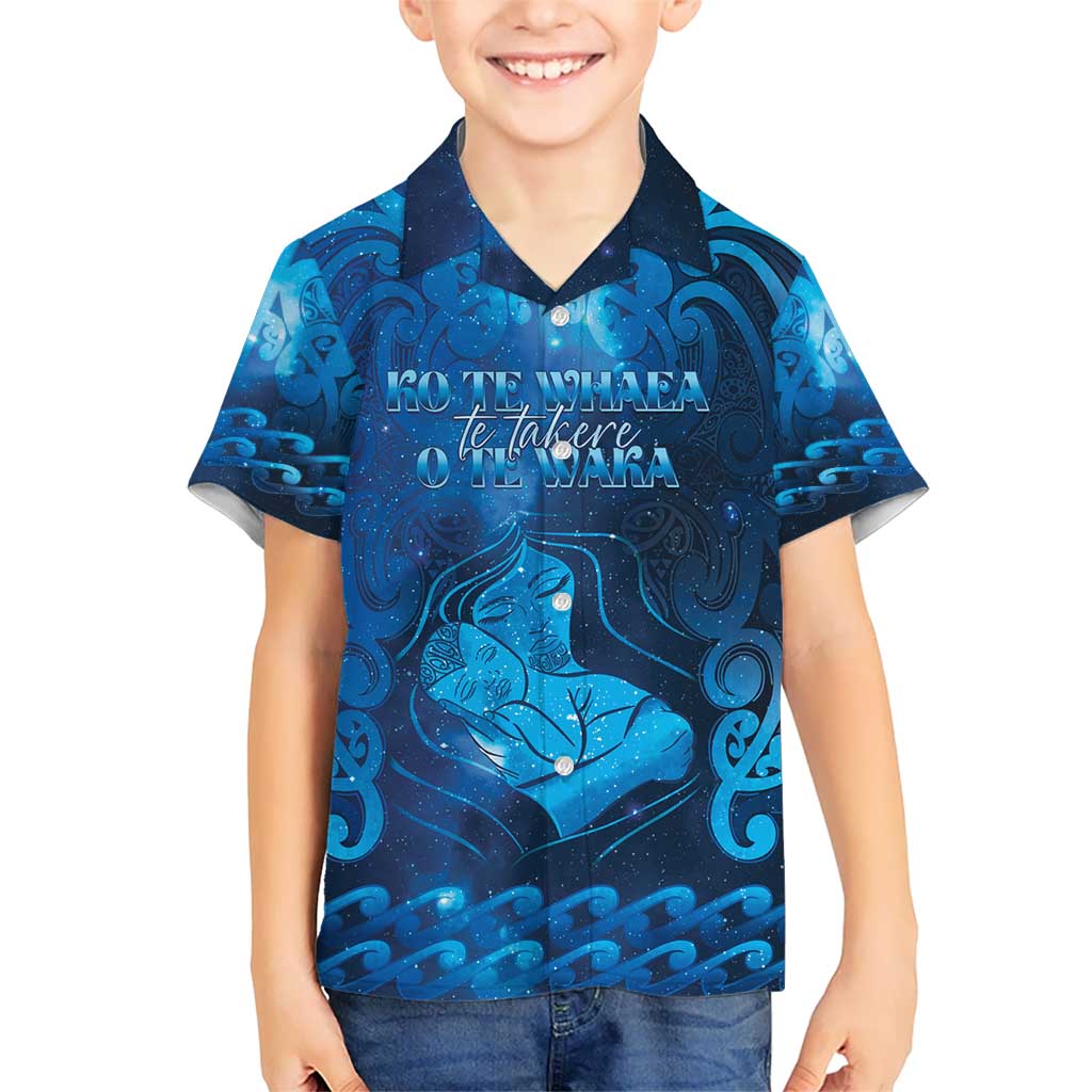 Personalised New Zealand Mother's Day Hawaiian Shirt Ko Te Whaea Te Takere O Te Waka LT05 - Polynesian Pride