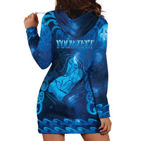 Personalised New Zealand Mother's Day Hoodie Dress Ko Te Whaea Te Takere O Te Waka LT05 - Polynesian Pride