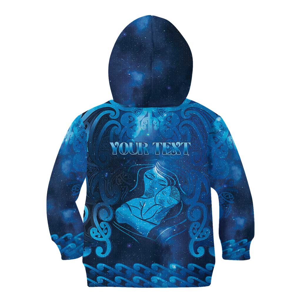 Personalised New Zealand Mother's Day Kid Hoodie Ko Te Whaea Te Takere O Te Waka LT05 - Polynesian Pride