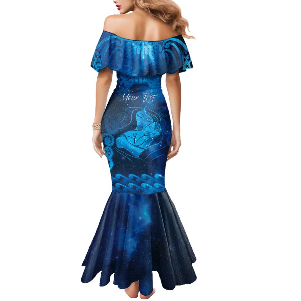 Personalised New Zealand Mother's Day Mermaid Dress Ko Te Whaea Te Takere O Te Waka LT05 - Polynesian Pride