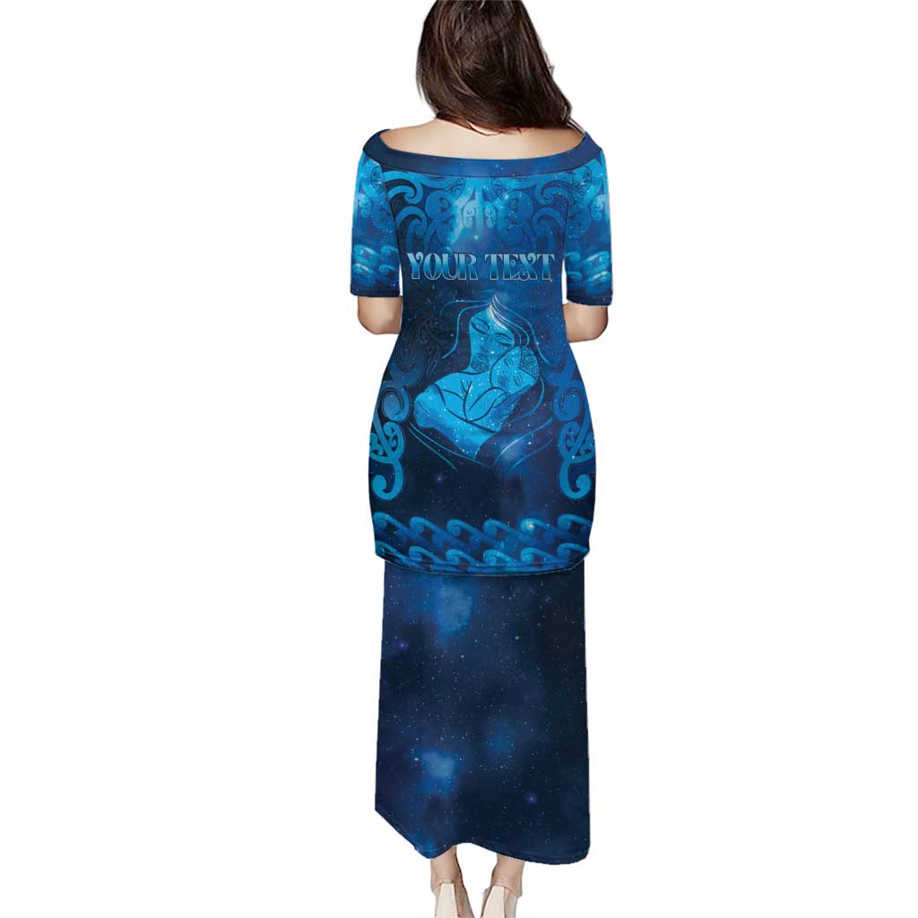 Personalised New Zealand Mother's Day Puletasi Ko Te Whaea Te Takere O Te Waka