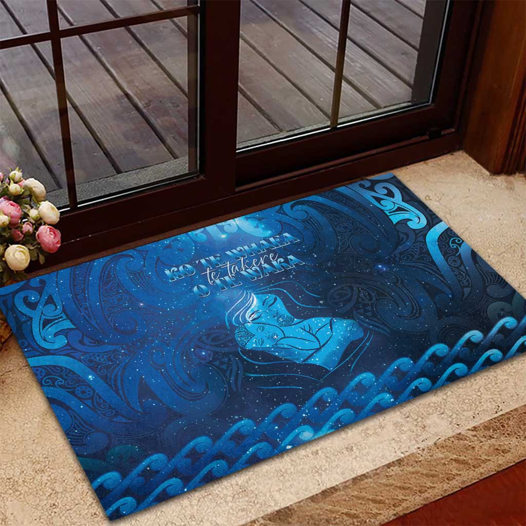 New Zealand Mother's Day Rubber Doormat Ko Te Whaea Te Takere O Te Waka