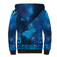 Personalised New Zealand Mother's Day Sherpa Hoodie Ko Te Whaea Te Takere O Te Waka LT05 - Polynesian Pride