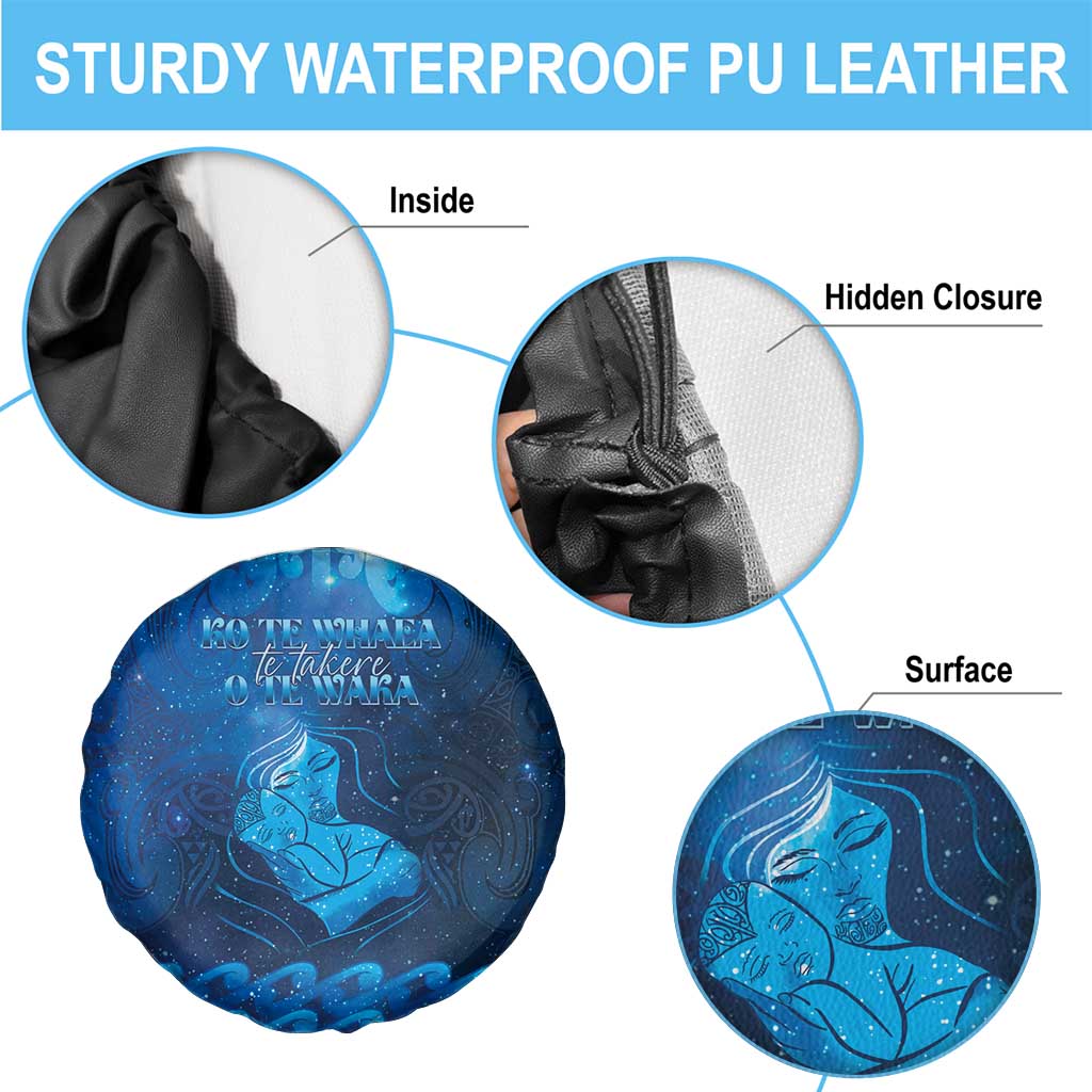 New Zealand Mother's Day Spare Tire Cover Ko Te Whaea Te Takere O Te Waka LT05 - Polynesian Pride