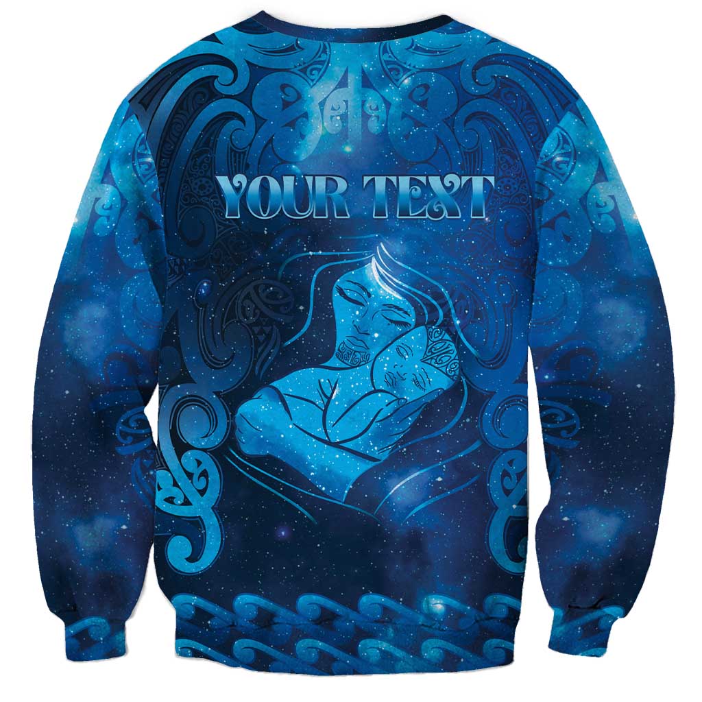 Personalised New Zealand Mother's Day Sweatshirt Ko Te Whaea Te Takere O Te Waka LT05 - Polynesian Pride