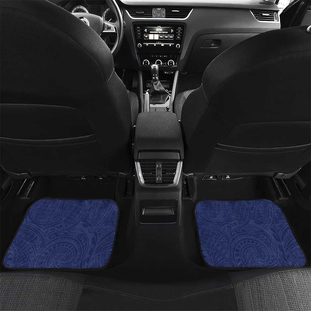 American Samoa Eagle Car Mats Polynesian Tribal Pattern Curve Style