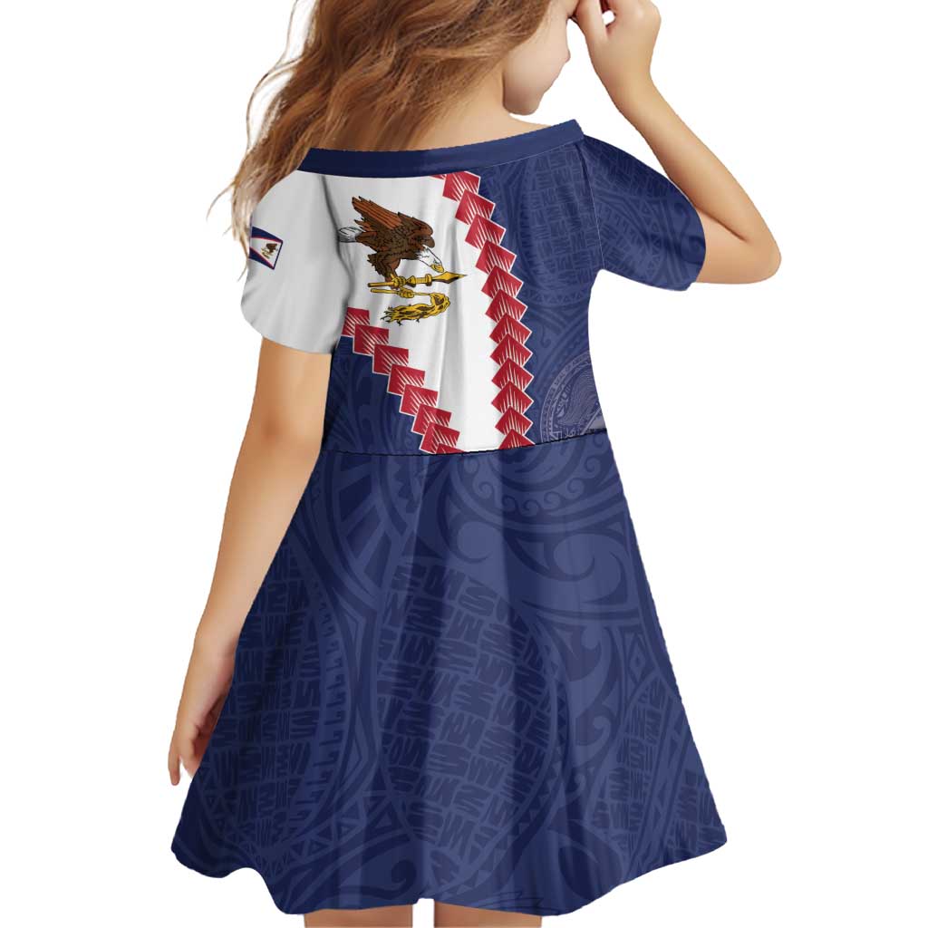 American Samoa Eagle Family Matching Summer Maxi Dress and Hawaiian Shirt Polynesian Tribal Pattern Curve Style