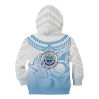Micronesia Constitution Day Kid Hoodie Polynesian Tribal Tattoo Simple Style LT05 - Polynesian Pride