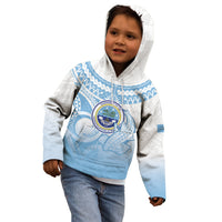 Micronesia Constitution Day Kid Hoodie Polynesian Tribal Tattoo Simple Style LT05 - Polynesian Pride
